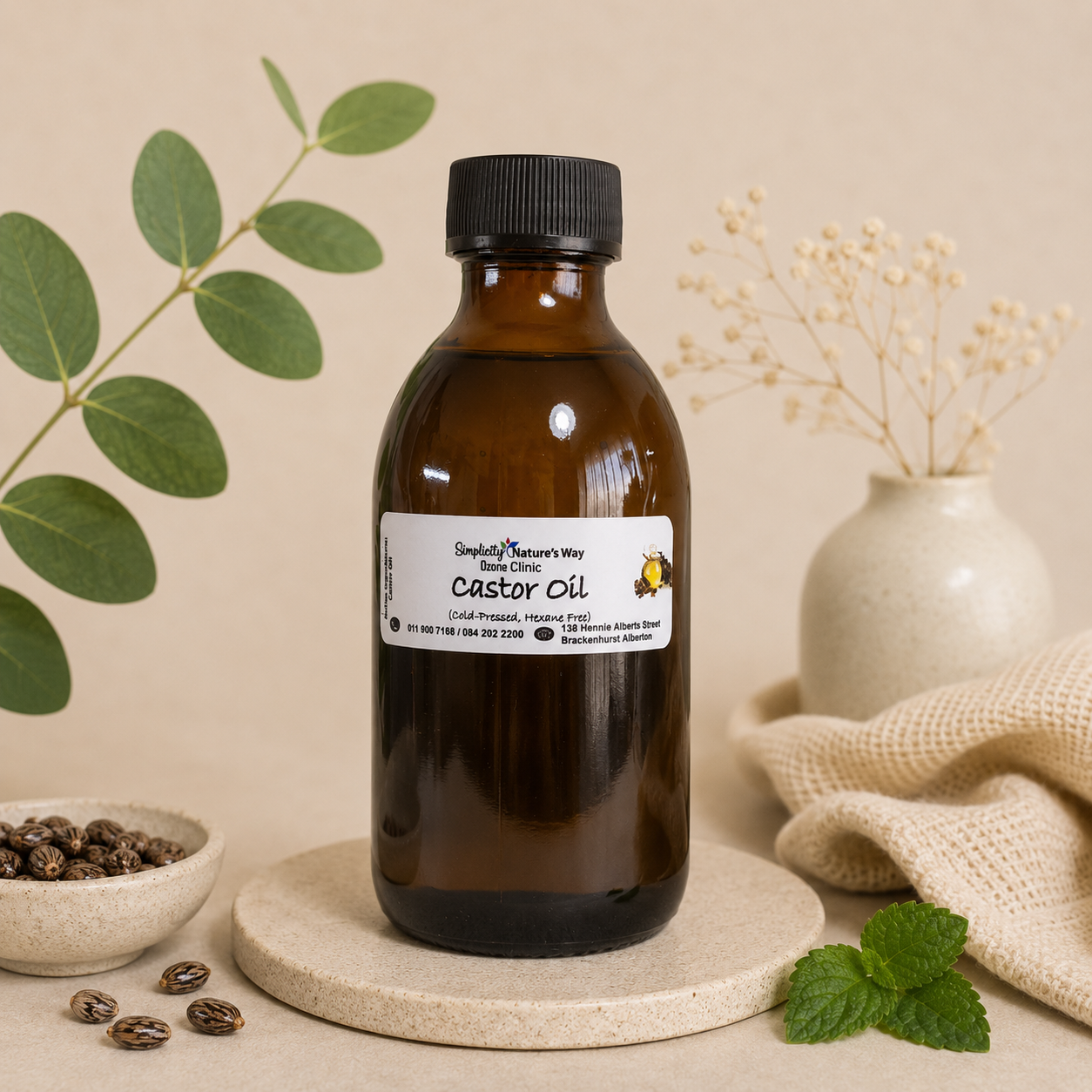 Castor Oil (200ml)