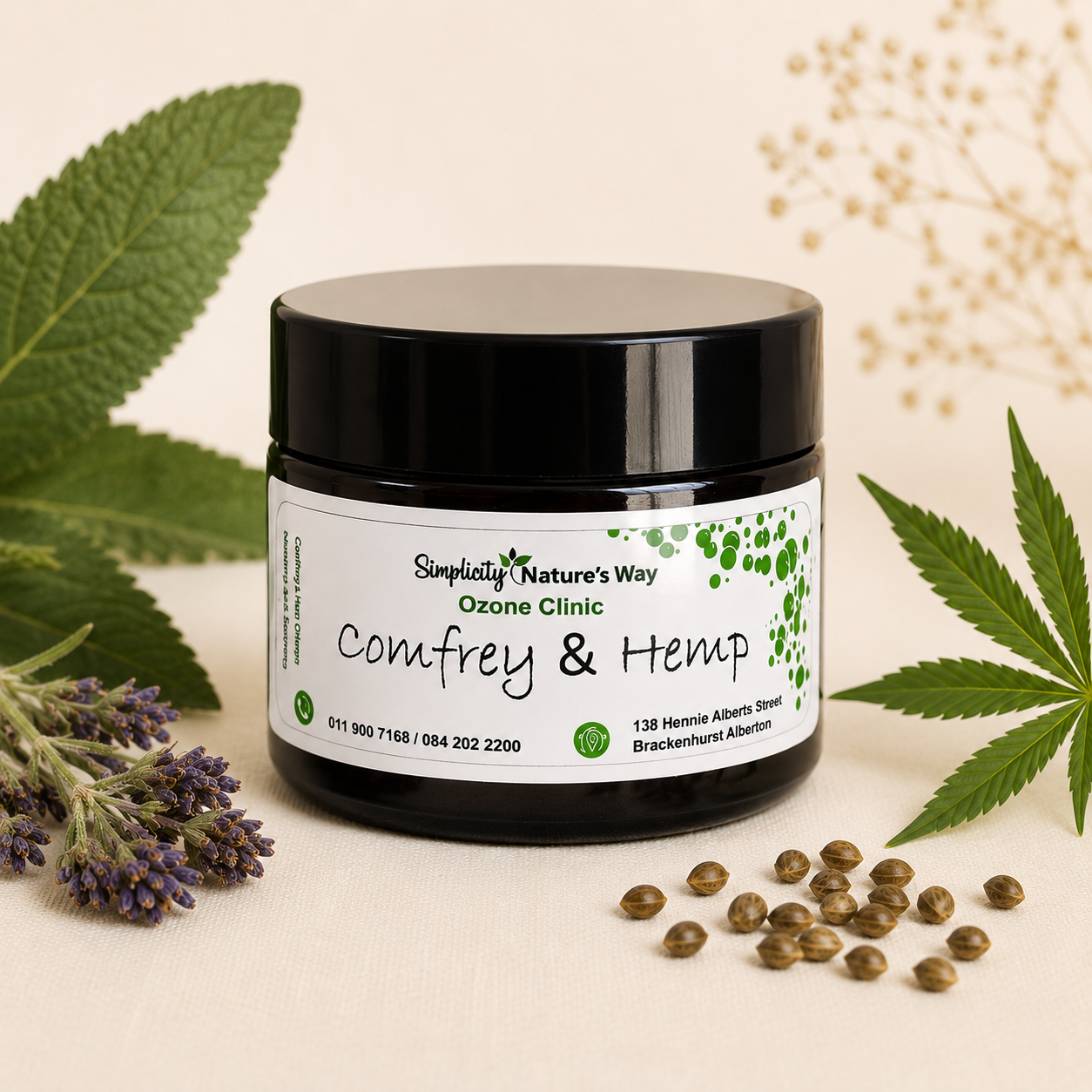 Comfrey & Hemp (30ml)